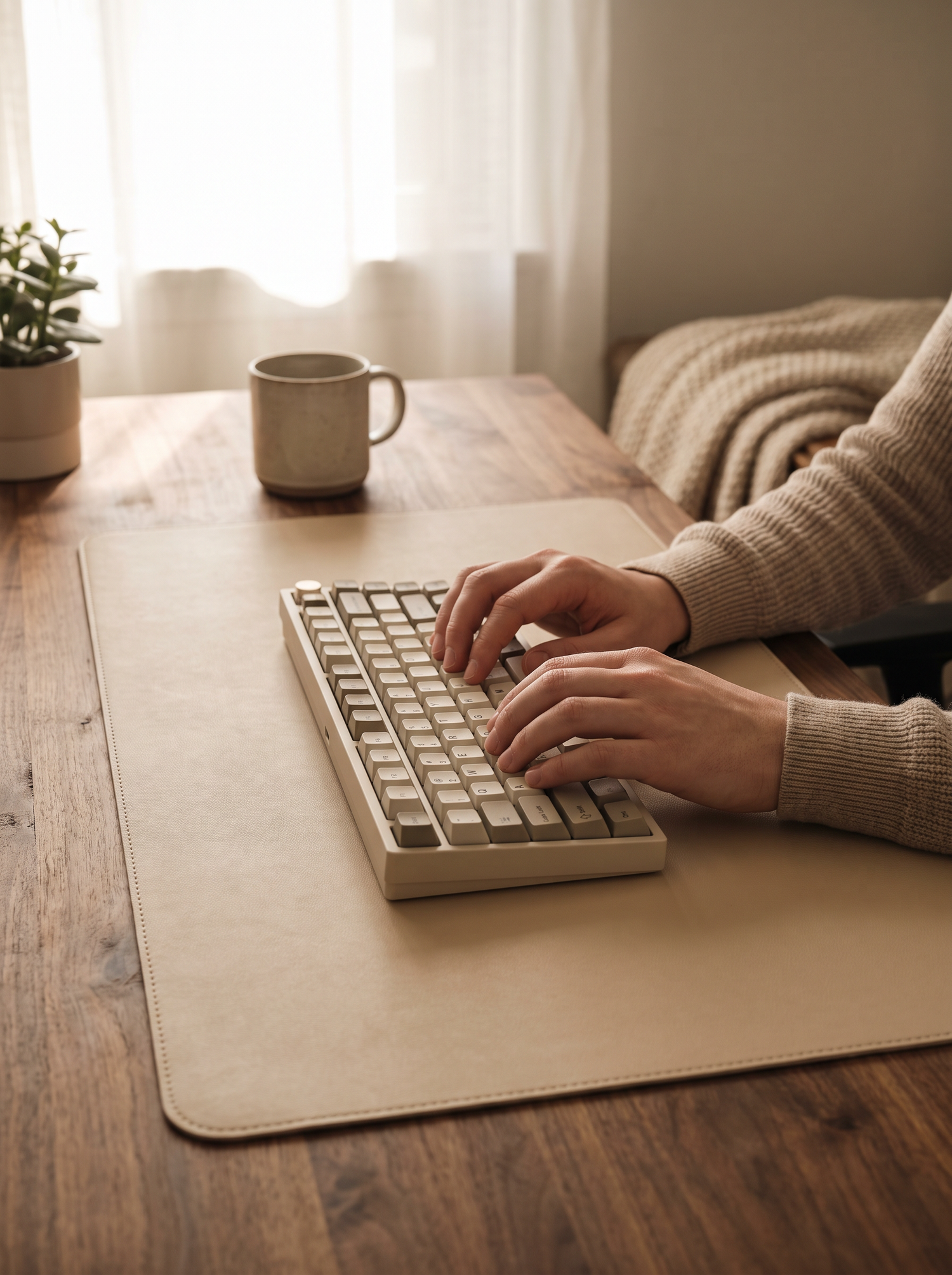 Tapis de bureau protege le plateau DeskZen