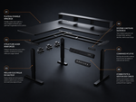 Deskzen Corner Pro - vue éclatée / caractéristiques