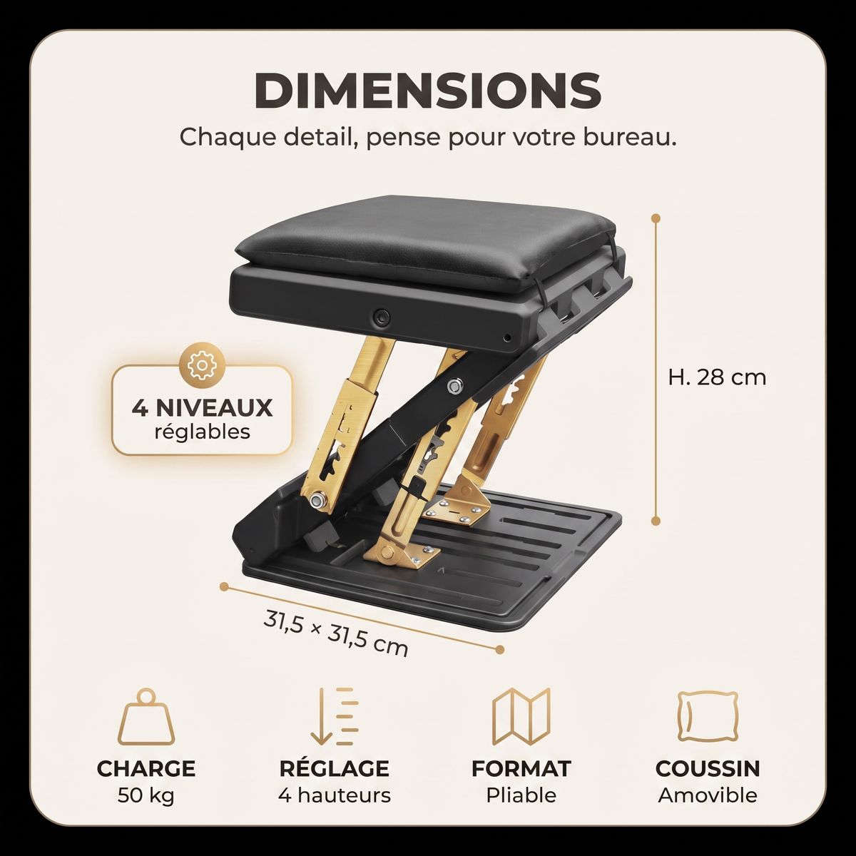 Fiche technique dimensions et specs