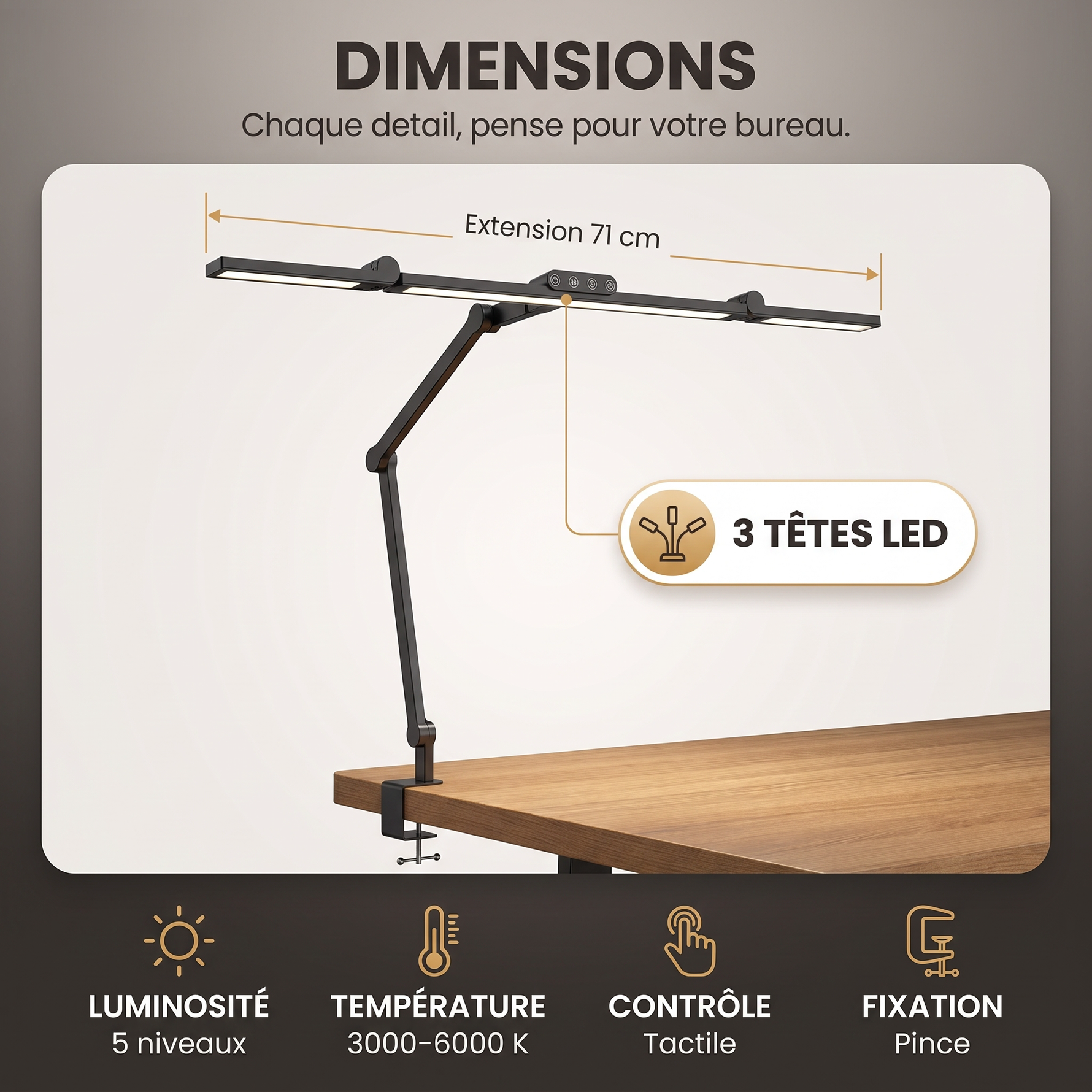 Fiche technique dimensions et specs