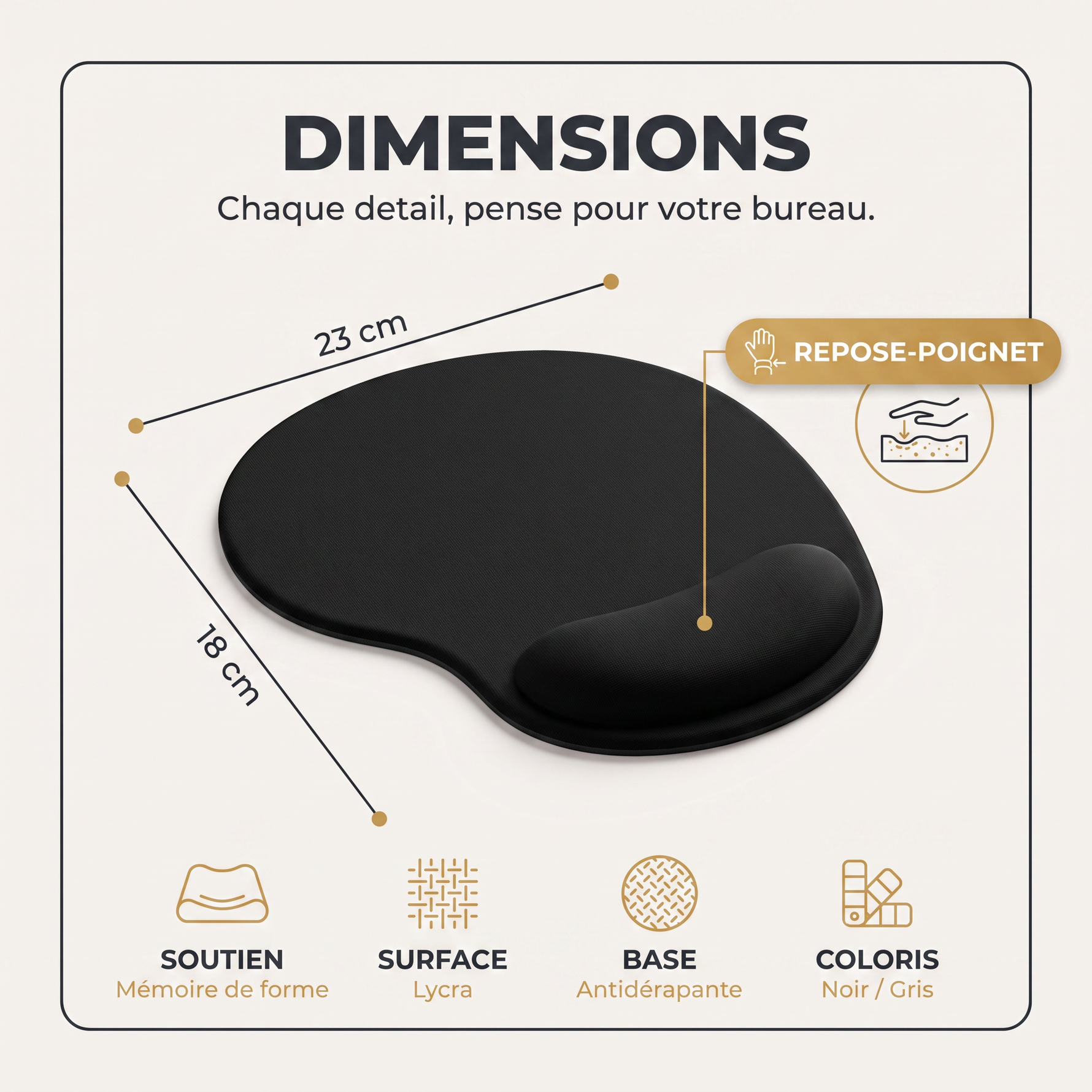Fiche technique dimensions et specs