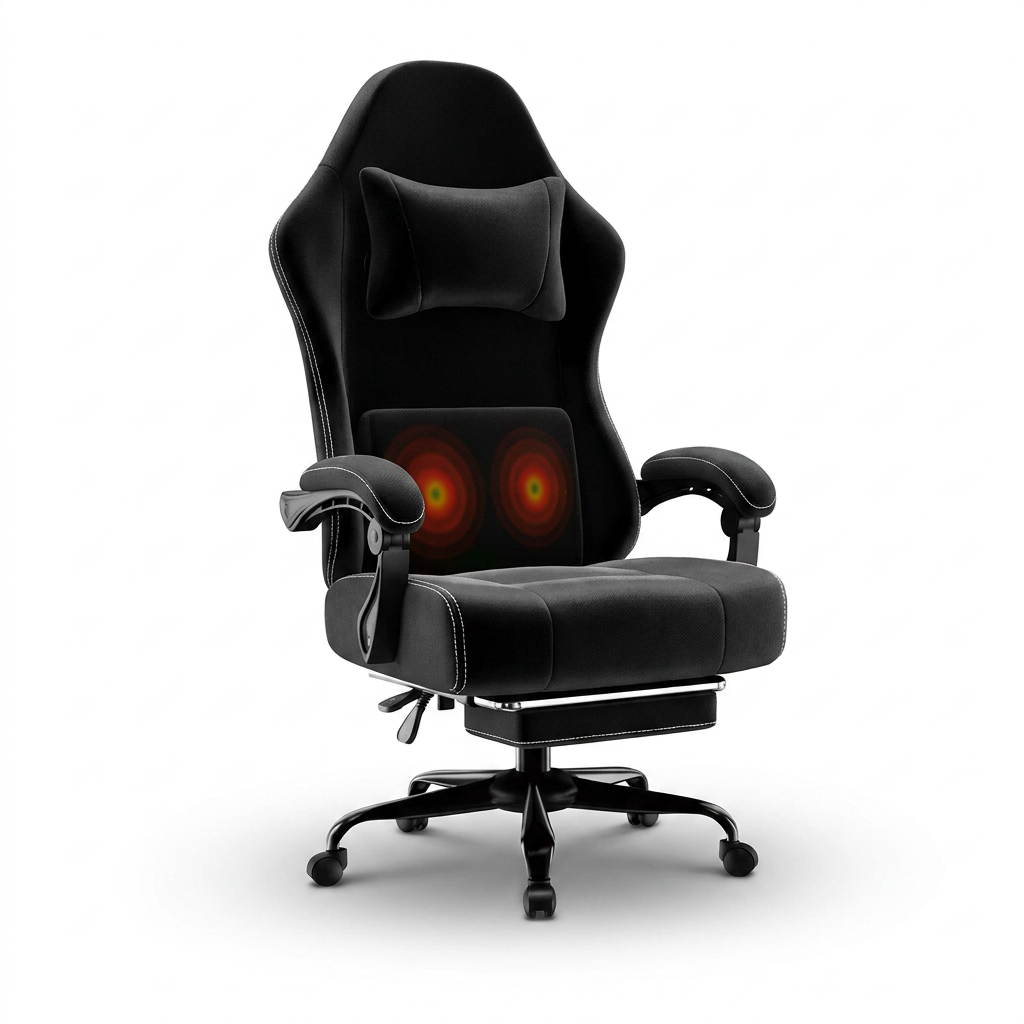 Chaise gaming massante ergonomique DeskZen Pulse