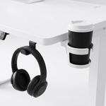Porte-gobelet et support casque du bureau Deskzen Corner