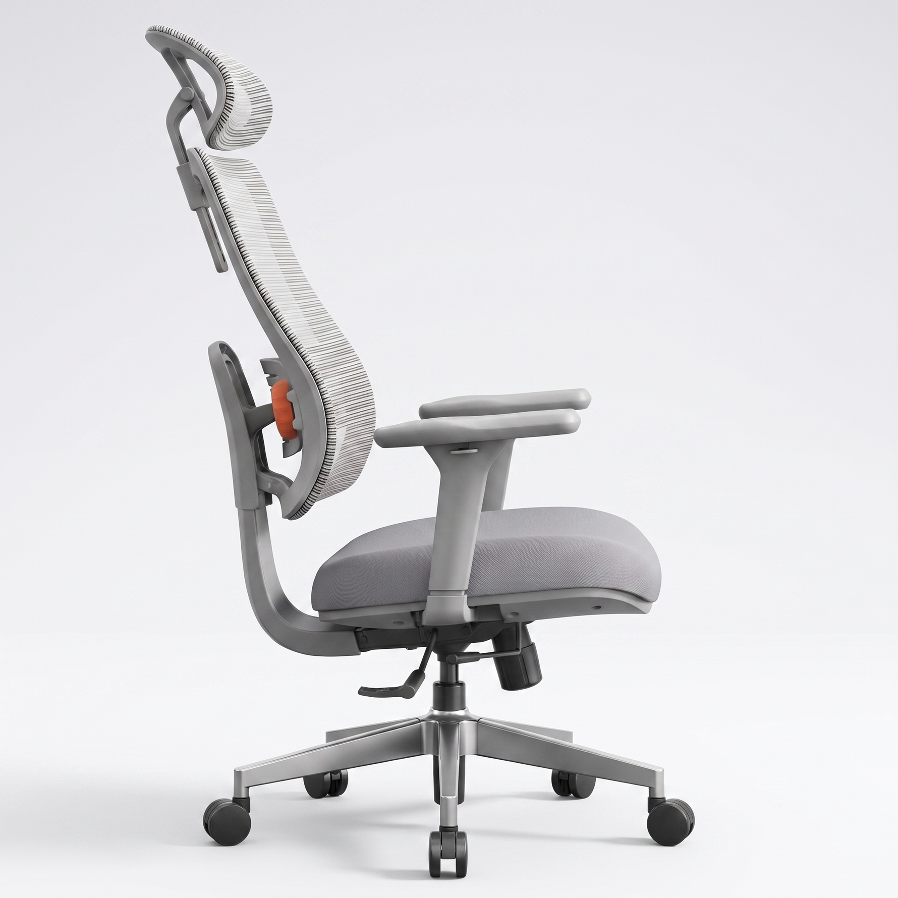 Chaise DeskZen Flow inclinee en position detente