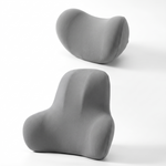 Coussins memoire de forme DeskZen en gris