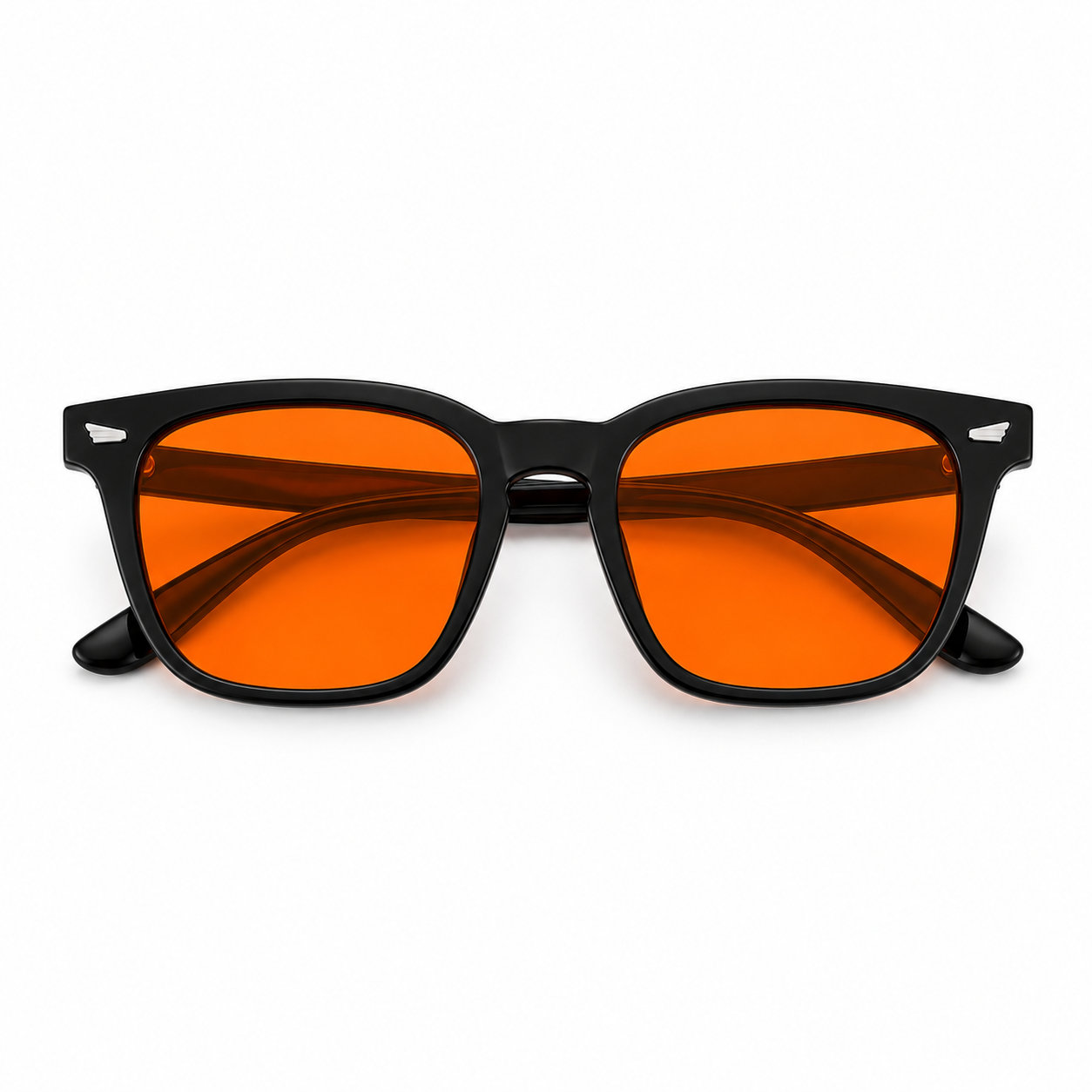 Lunettes anti-lumière bleue à verres orange pour écran DeskZen