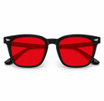 Lunettes anti-lumière bleue à verres rouge pour écran DeskZen